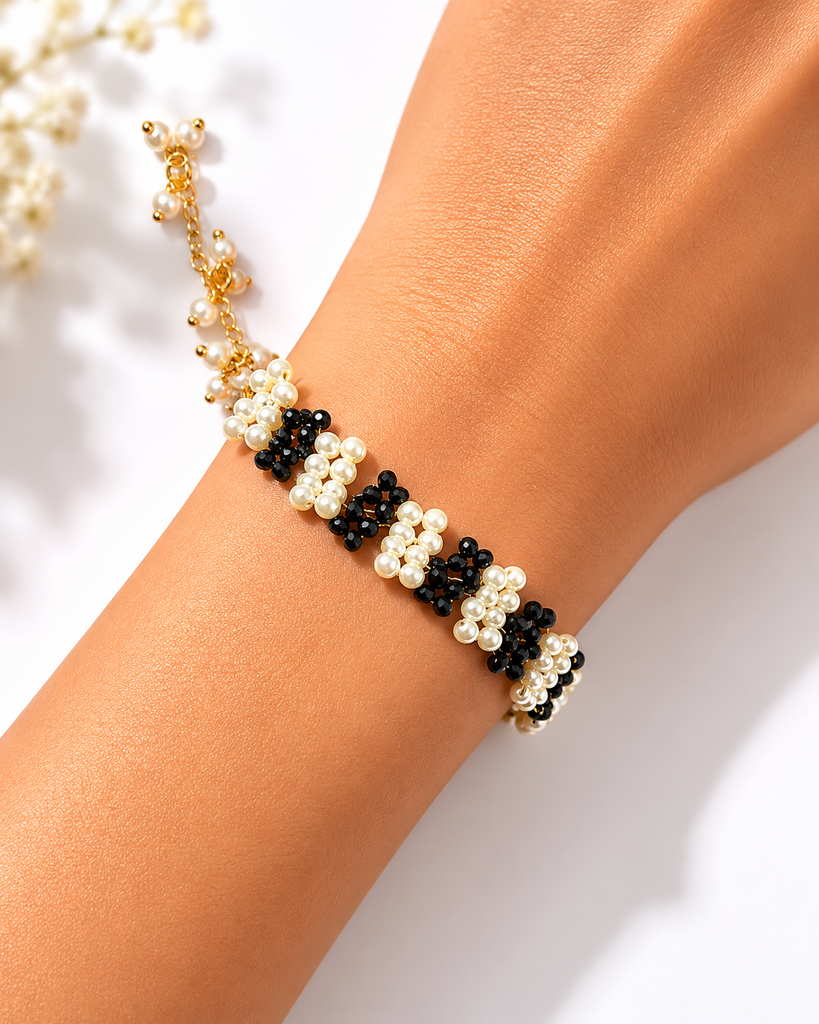 Midnight Pearl Bracelet